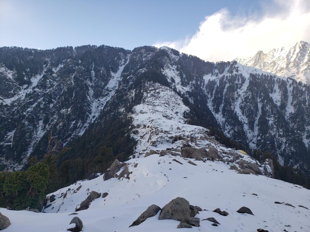 Laka Glacier triund top, macleodganj Dharamshal